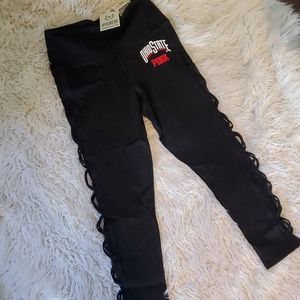 Victoria Secret Ohio State Mesh Leggings